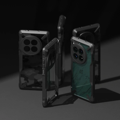 Etui Ringke Fusion-X OnePlus 12 Camo Black