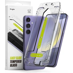 Szkło hartowane Ringke Easy Slide Samsung Galaxy S24 Clear [2 PACK]