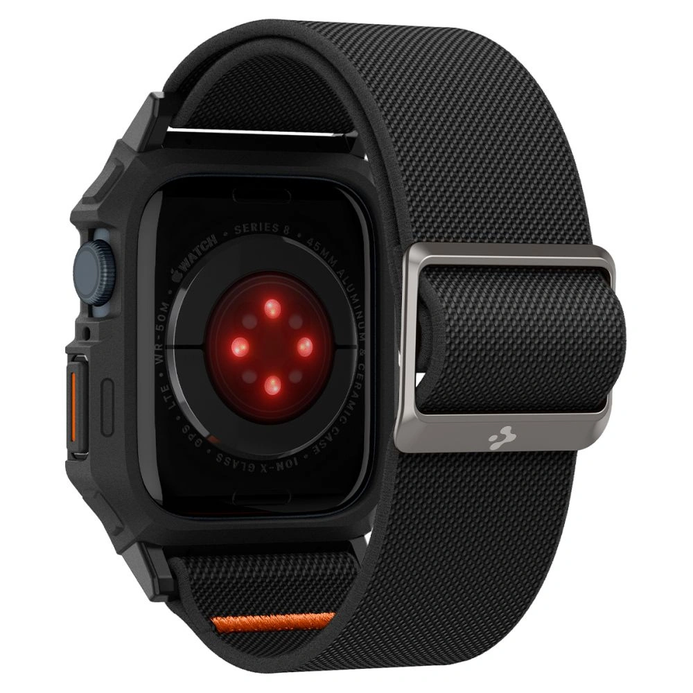 Hurtownia GSM - Etui Spigen Lite Fit Pro Apple Watch 4/5/6/7/8/9/SE 44/45mm Matt Fekete - SPN3352 - {ean13} - Hurt