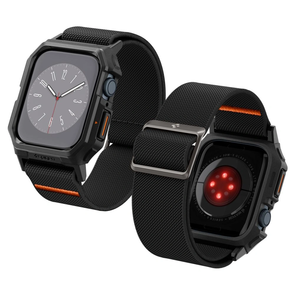 Hurtownia GSM - Etui Spigen Lite Fit Pro Apple Watch 4/5/6/7/8/9/SE 44/45mm Negru Mat - SPN3352 - {ean13} - Hurt