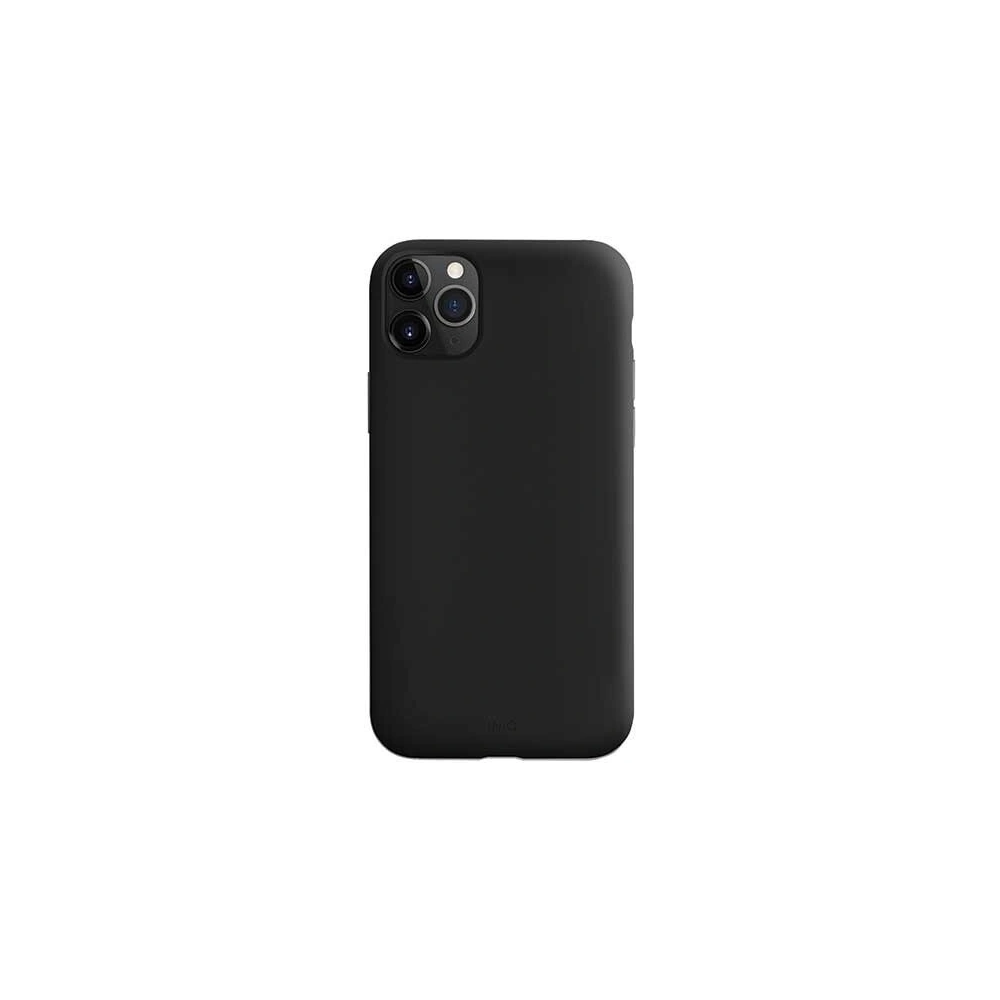 Hurtownia GSM - Etui UNIQ Lino Hue Apple iPhone 11 Pro Max czarny/ink black - UNIQ77BLK - {ean13} - Hurt