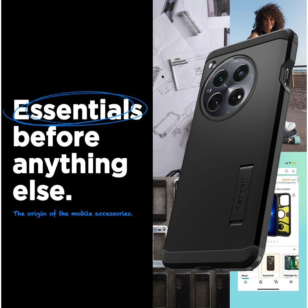 Hurtownia GSM - Etui Spigen Tough Armor OnePlus 12 Fekete - SPN3353 - {ean13} - Hurt