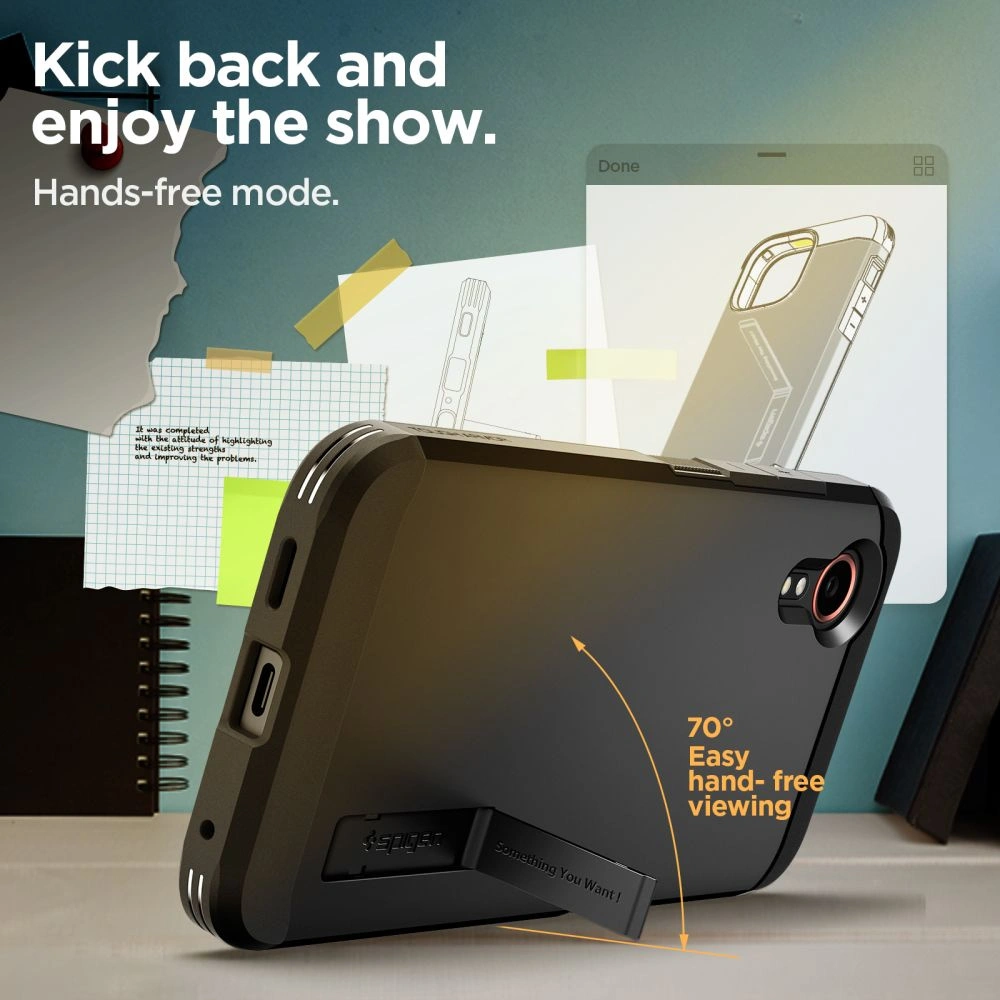 Hurtownia GSM - Etui Spigen Tough Armor Samsung Galaxy Xcover 7 černé - SPN3354 - {ean13} - Hurt