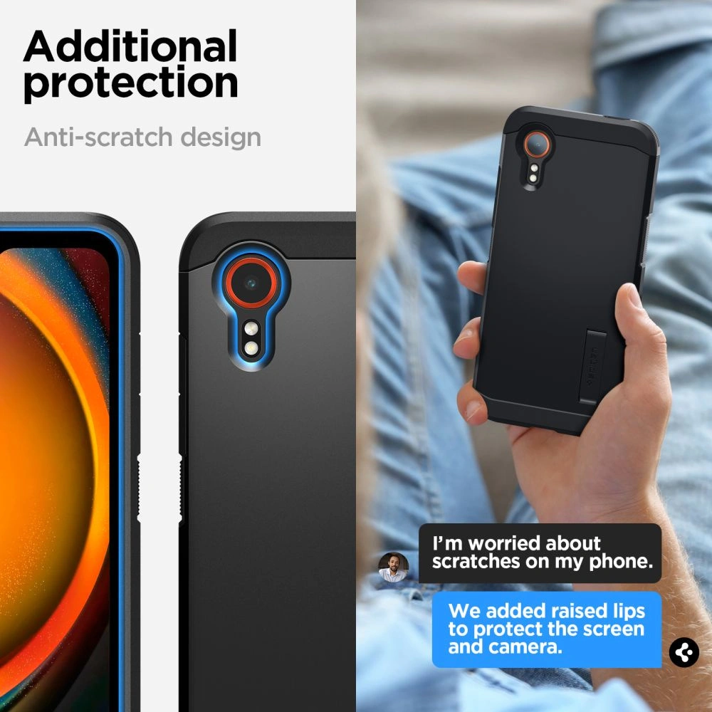 Hurtownia GSM - Etui Spigen Tough Armor Samsung Galaxy Xcover 7 černé - SPN3354 - {ean13} - Hurt