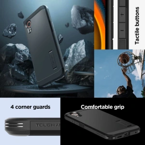 Hurtownia GSM - Case Spigen Tough Armor Samsung Galaxy Xcover 7 Schwarz - SPN3354 - {ean13} - Hurt