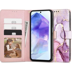 Hurtownia GSM - Etui Tech-Protect Wallet Samsung Galaxy A55 5G Marble - THP2679 - {ean13} - Hurt