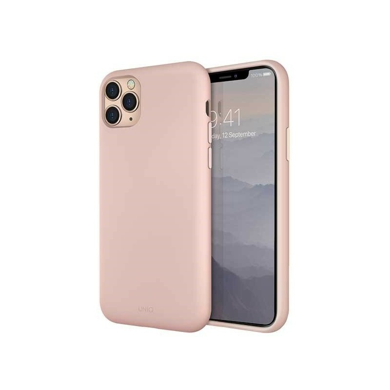 Hurtownia Uniq - 8886463671450 - UNIQ78PINK - Etui UNIQ Lino Hue Apple iPhone 11 Pro Max różowy/blush pink - B2B homescreen