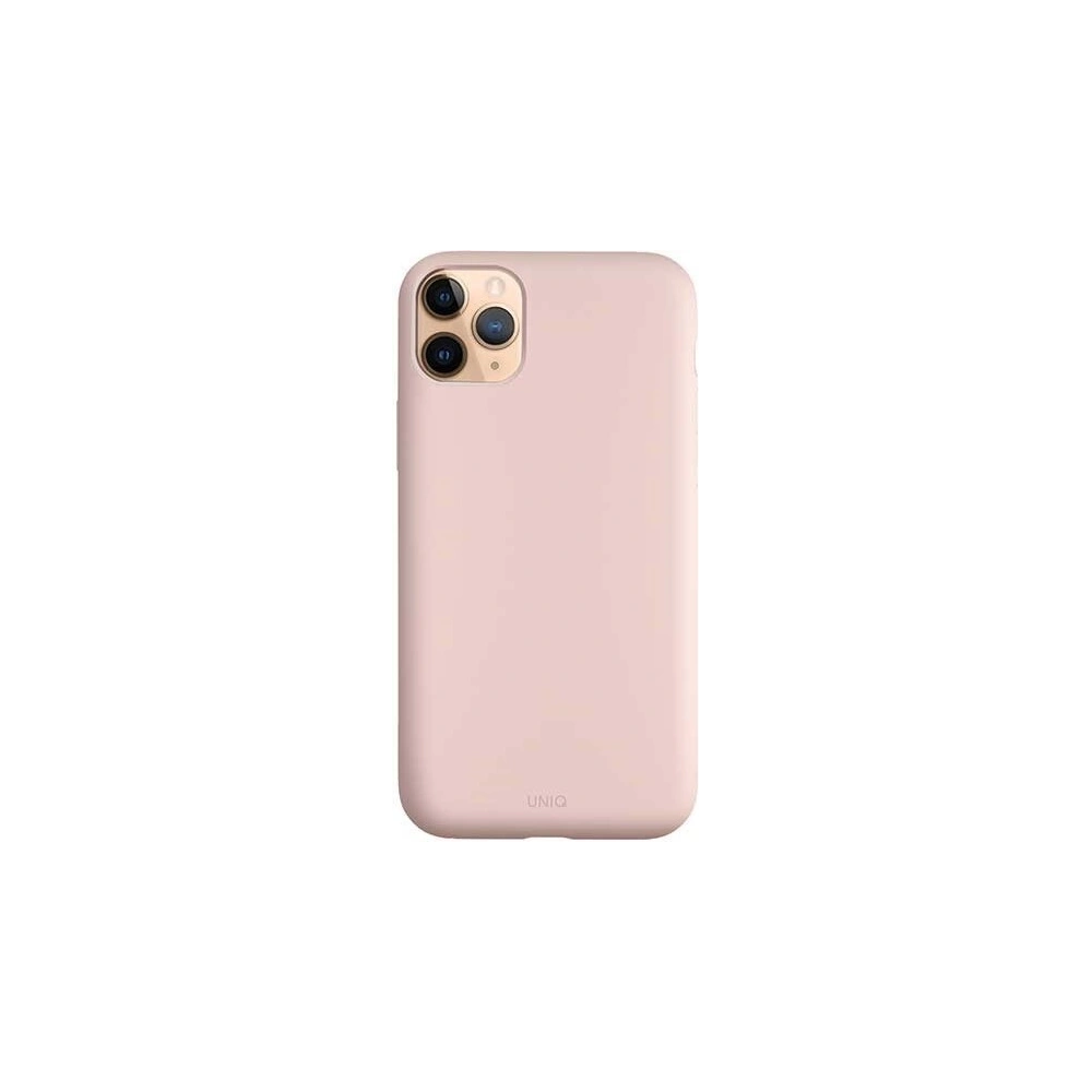 Hurtownia GSM - Etui UNIQ Lino Hue Apple iPhone 11 Pro Max różowy/blush pink - UNIQ78PINK - {ean13} - Hurt