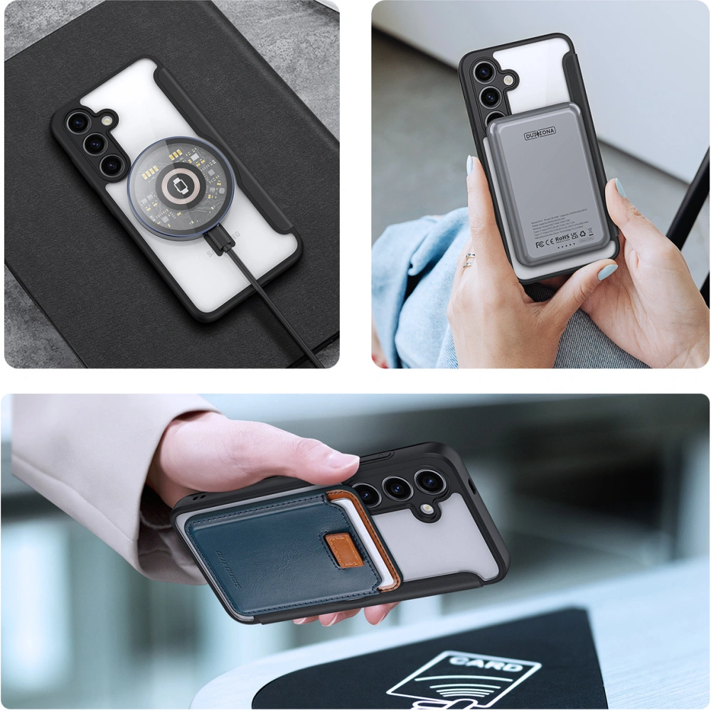 Hurtownia GSM - Etui Dux Ducis Skin X Pro Samsung Galaxy S24+ Plus černé - DDS1934 - {ean13} - Hurt