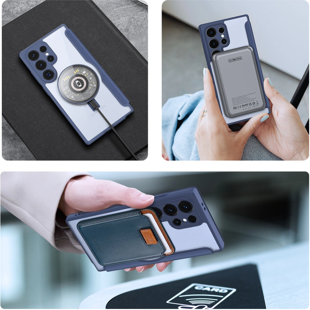 Hurtownia GSM - Case Dux Ducis Skin X Pro Samsung Galaxy S24 Ultra blau - DDS1937 - {ean13} - Hurt