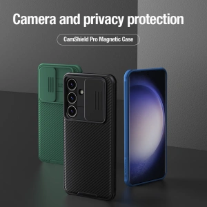 Etui Nillkin CamShield Pro Samsung Galaxy S24 zielone