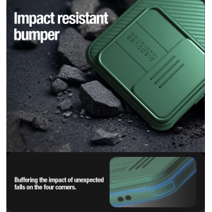 Etui Nillkin CamShield Pro Samsung Galaxy S24 zielone