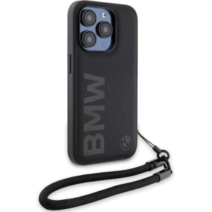Hurtownia GSM - Case BMW BMHCP15X23RMRLK Apple iPhone 15 Pro Max Hardcase Signature Leather Wordmark Cord schwarz/black - BMW615 - {ean13} - Hurt