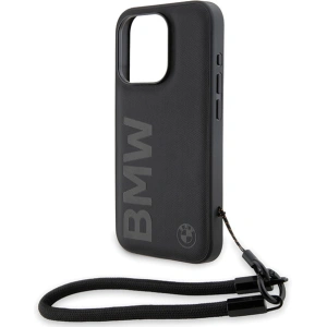 Hurtownia GSM - Case BMW BMHCP15X23RMRLK Apple iPhone 15 Pro Max Hardcase Signature Leather Wordmark Cord schwarz/black - BMW615 - {ean13} - Hurt