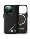 Etui BMW BMHMP15L23PUCPK Apple iPhone 15 Pro hardcase Perforated Twisted Line MagSafe czarny/black