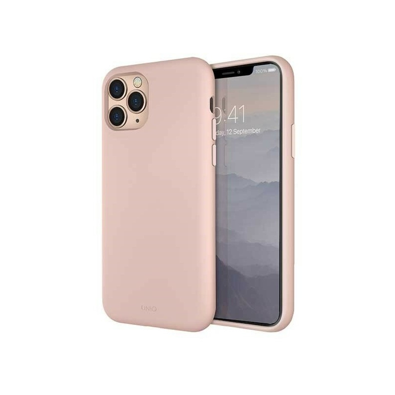 Hurtownia Uniq - 8886463671375 - UNIQ82PINK - Etui UNIQ Lino Hue Apple iPhone 11 Pro różowy/blush pink - B2B homescreen