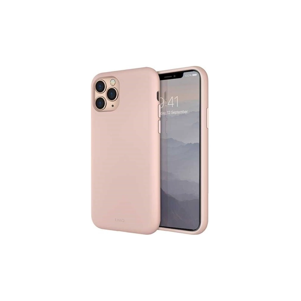 Hurtownia GSM - Etui UNIQ Lino Hue Apple iPhone 11 Pro różowy/blush pink - UNIQ82PINK - {ean13} - Hurt
