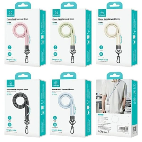 Smycz USAMS US-ZB282 1,2m niebieski/blue