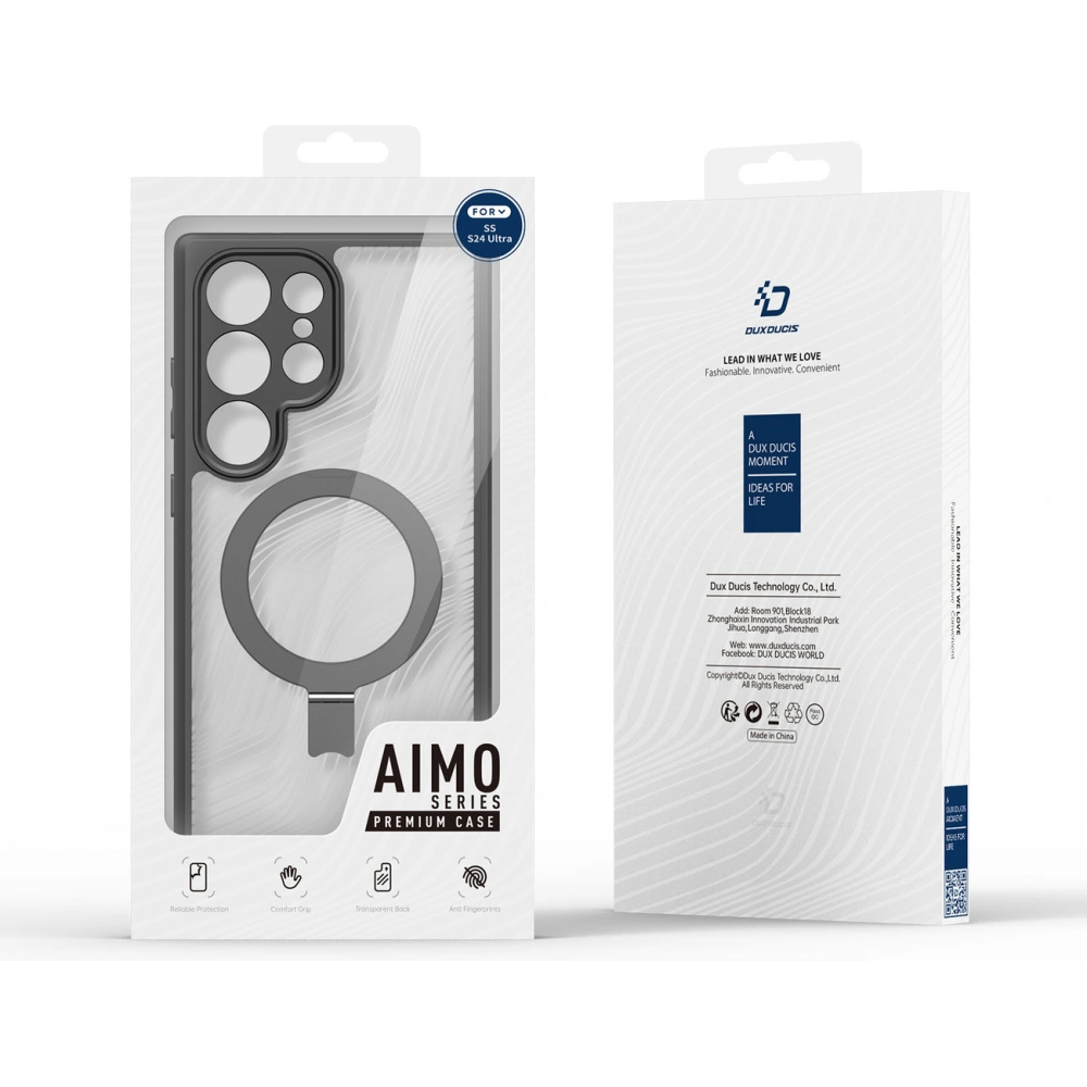 Hurtownia GSM - Dux Ducis Aimo Mag MagSafe tok Samsung Galaxy S24 Ultra fekete - DDS1940 - {ean13} - Hurt