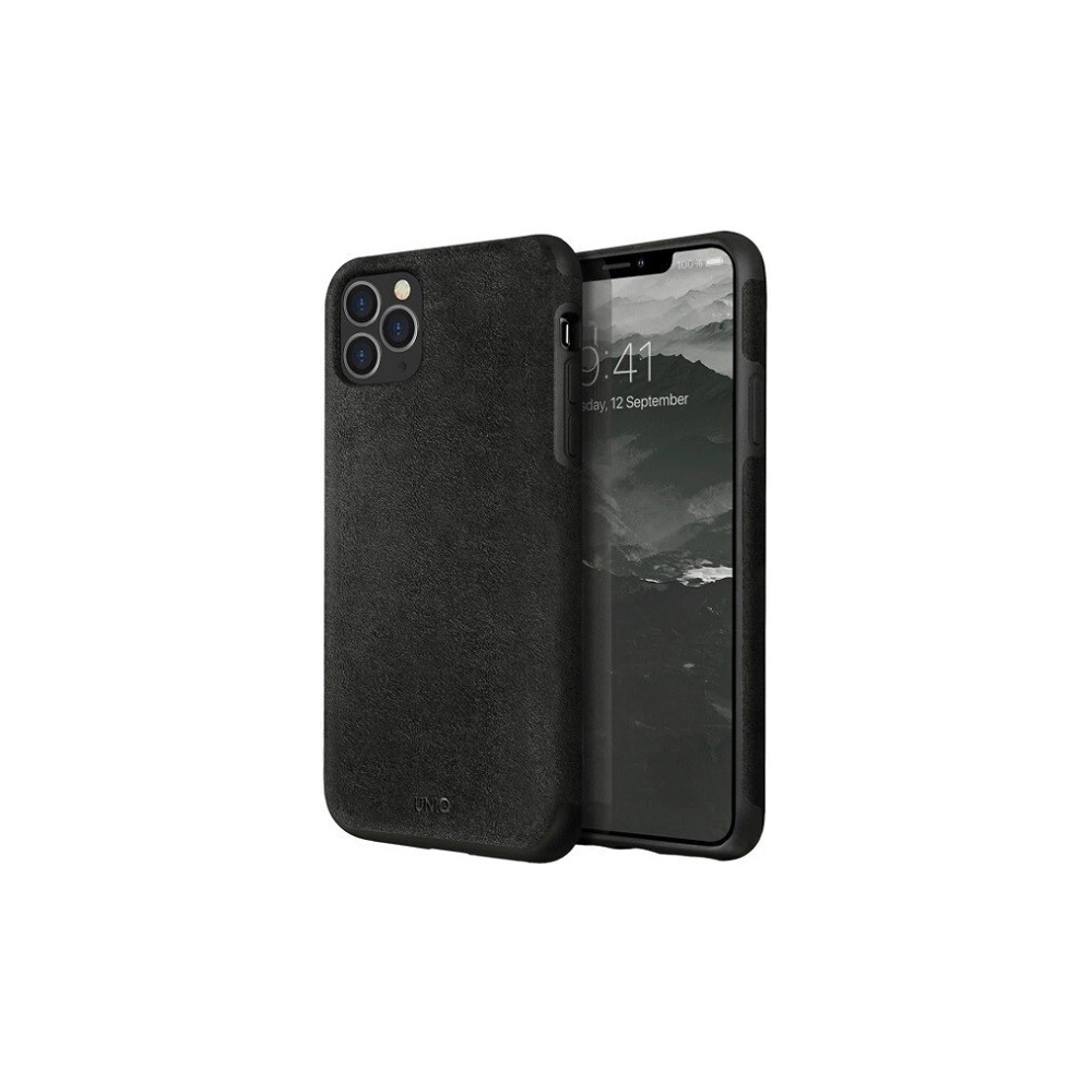 Hurtownia GSM - Etui UNIQ Sueve Apple iPhone 11 Pro Max czarny/charcoal black - UNIQ88BLK - {ean13} - Hurt