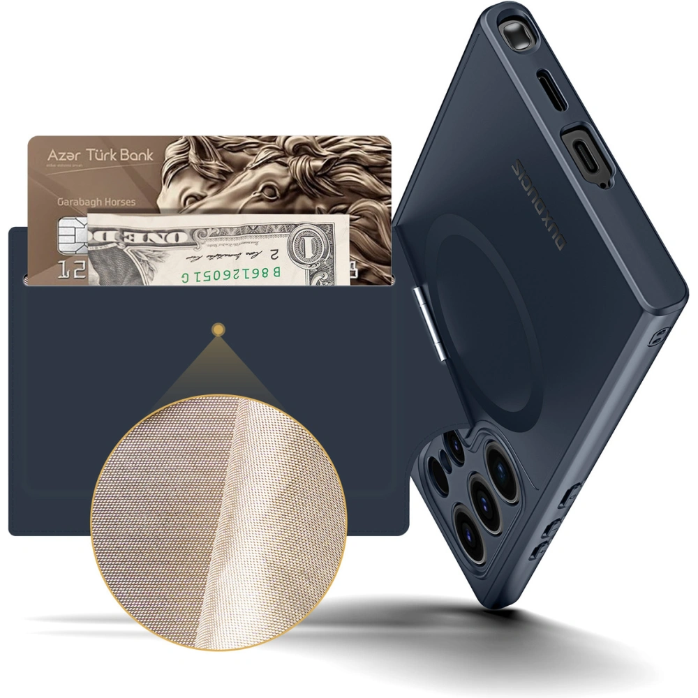 Hurtownia GSM - Dux Ducis Rafi ll Mag tok Samsung Galaxy S24 Ultra kék - DDS1948 - {ean13} - Hurt