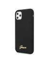 Hurtownia GSM - Etui Guess GUHCN58LSLMGBK Apple iPhone 11 Pro black/czarny hard case Silicone Vintage Gold Logo - GUE166BLK - {ean13} - Hurt