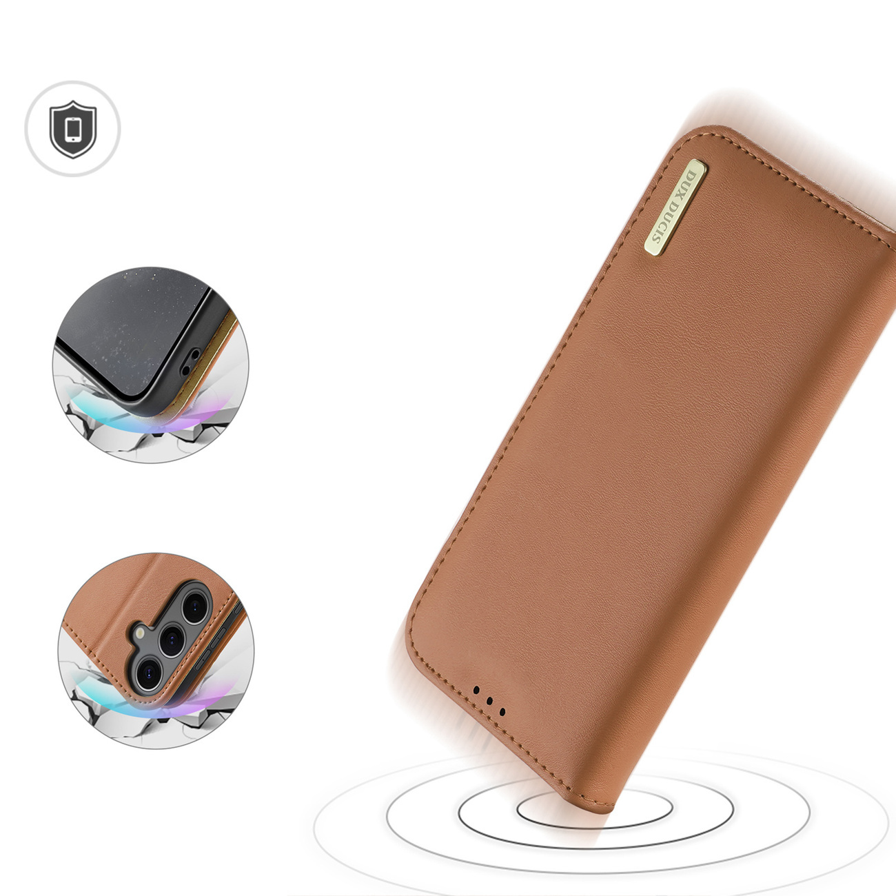 Kryt Dux Ducis Hivo Samsung Galaxy S24 brown