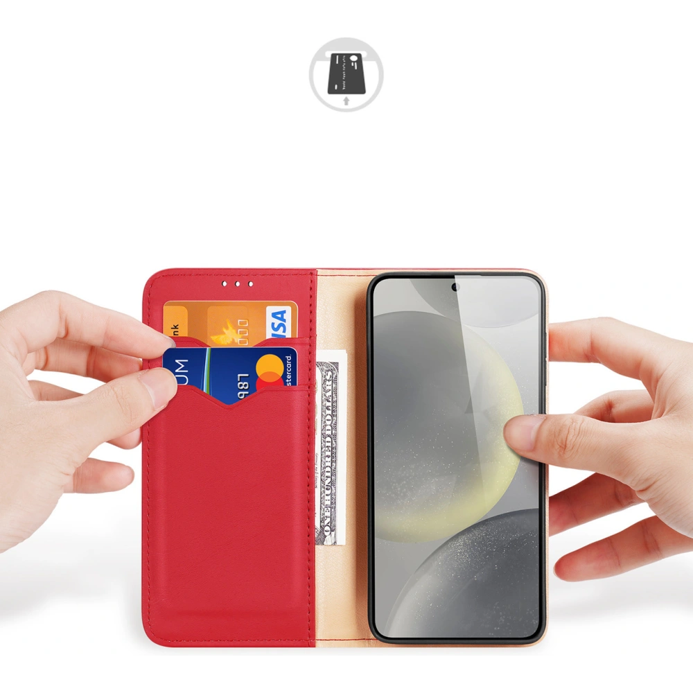 Hurtownia GSM - Etui Dux Ducis Hivo Samsung Galaxy S24 roșu - DDS1952 - {ean13} - Hurt