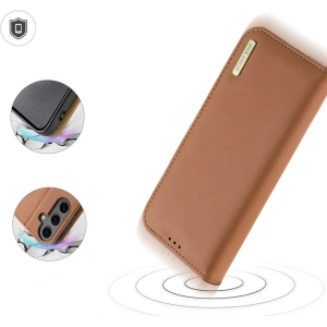 Hurtownia GSM - Etui Dux Ducis Hivo Samsung Galaxy S24+ Plus brązowe - DDS1954 - {ean13} - Hurt