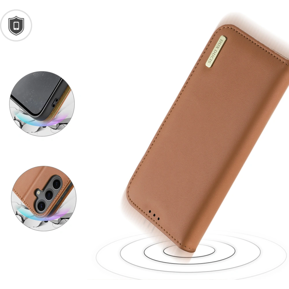 Hurtownia GSM - Case Dux Ducis Hivo Samsung Galaxy S24+ Plus braun - DDS1954 - {ean13} - Hurt