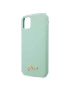 Wholesale Guess GUHCN58LSLMGG iPhone 11 Pro green hard case Silicone Vintage Gold Logo - GUE167GRN - {ean13} - Hurt