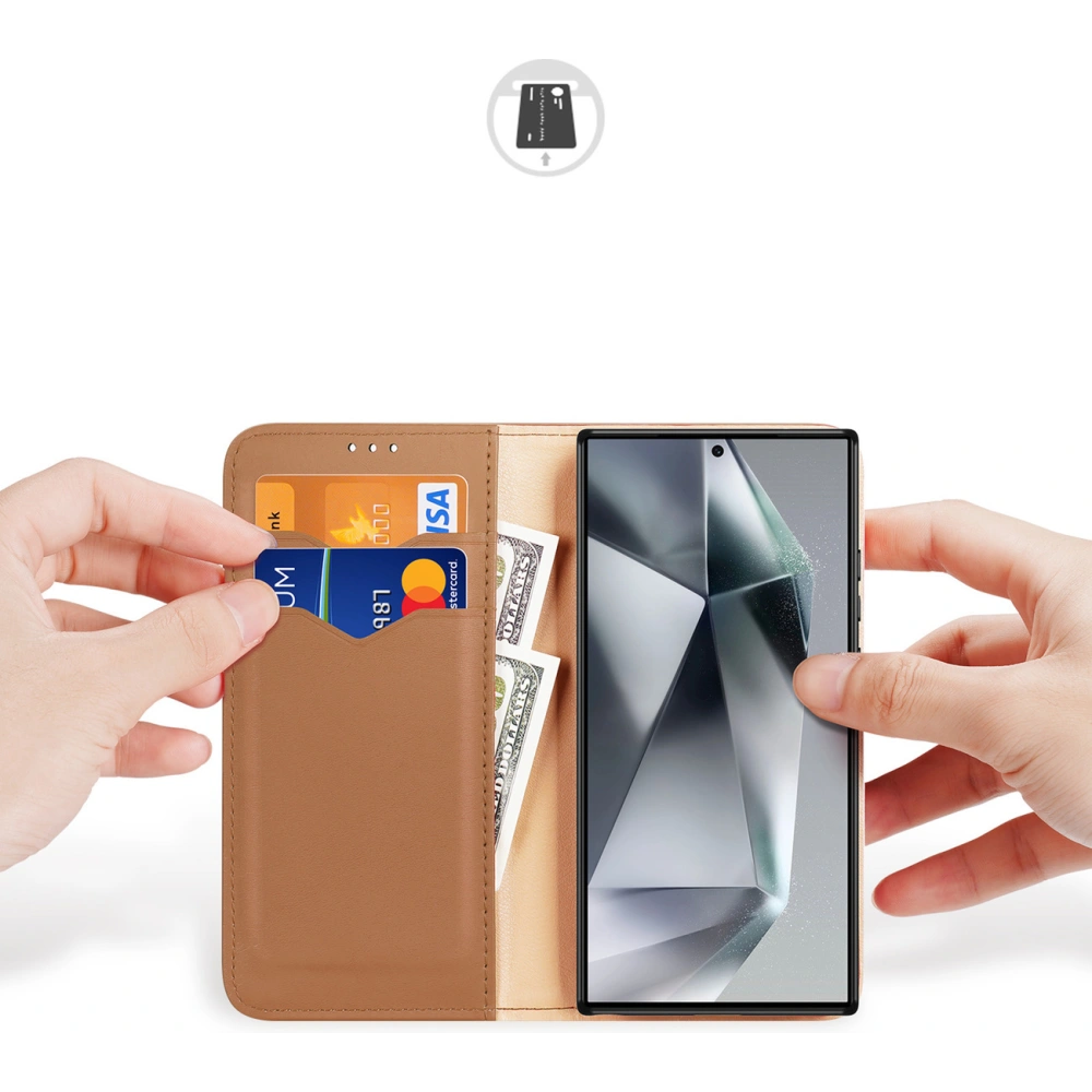Hurtownia GSM - Etui Dux Ducis Hivo Samsung Galaxy S24 Ultra maronii - DDS1957 - {ean13} - Hurt