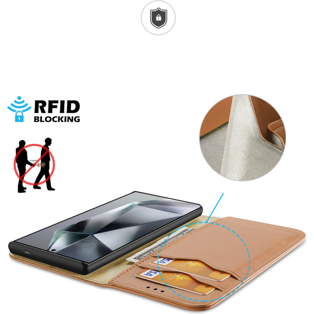 Hurtownia GSM - Dux Ducis Hivo tok Samsung Galaxy S24 Ultra barna - DDS1957 - {ean13} - Hurt