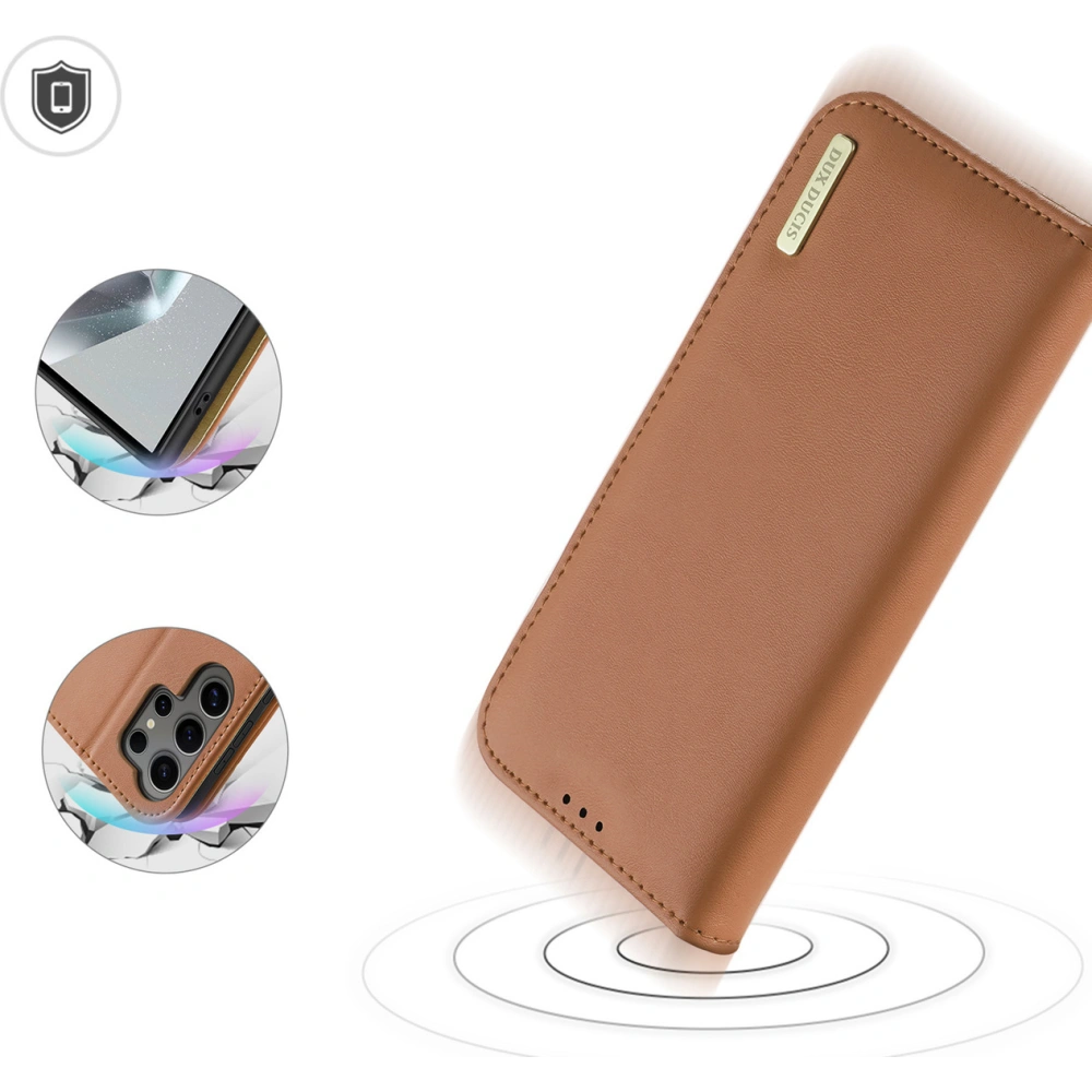 Hurtownia GSM - Dux Ducis Hivo tok Samsung Galaxy S24 Ultra barna - DDS1957 - {ean13} - Hurt