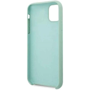 Hurtownia GSM - Etui Guess GUHCN58LSLMGG Apple iPhone 11 Pro zielony/green hard case Silicone Vintage Gold Logo - GUE167GRN - {ean13} - Hurt