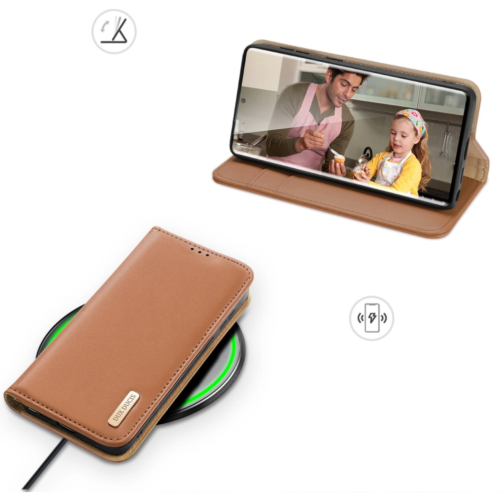 Hurtownia GSM - Dux Ducis Hivo tok Samsung Galaxy S24 Ultra barna - DDS1957 - {ean13} - Hurt