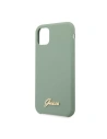 Hurtownia GSM - Etui Guess GUHCN58LSLMGKA Apple iPhone 11 Pro khaki hard case Silicone Vintage Gold Logo - GUE168KHA - {ean13} - Hurt