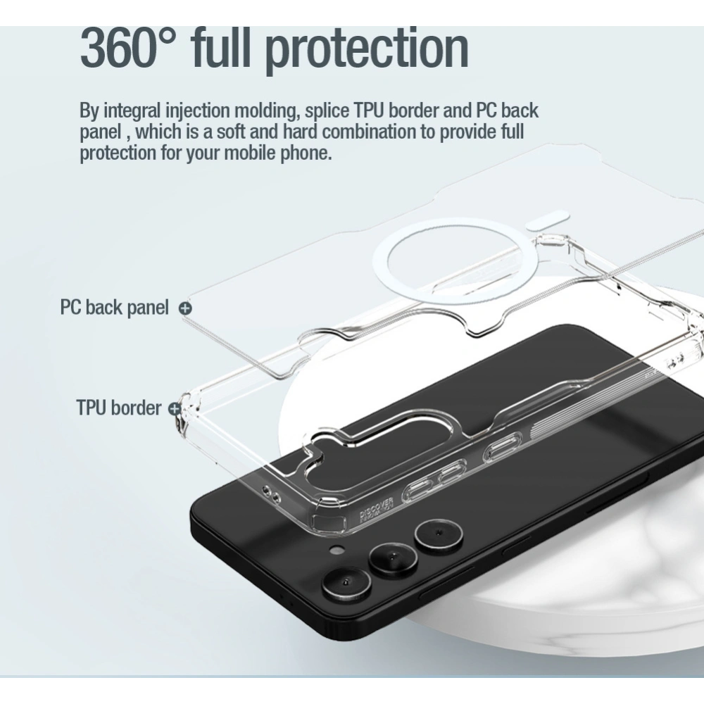 Hurtownia GSM - Etui Nillkin Nature Pro Samsung Galaxy S24 alb - NLK1473 - {ean13} - Hurt