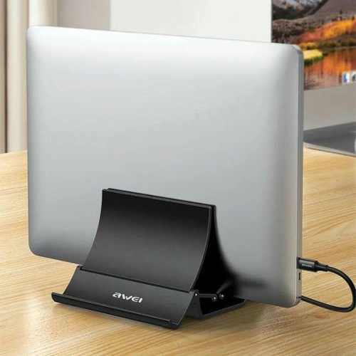Stojak na laptopa grawitacyjny AWEI X32 czarny/black