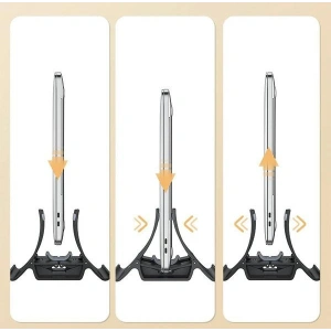 Wholesale AWEI X32 gravity laptop stand black - AWEI176 - {ean13} - Hurt