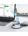 Hurtownia GSM - Adaptér 4w1 AWEI CL-150T hub USB-C / 4xUSB-A černý/black - AWEI177 - {ean13} - Hurt