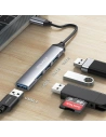 Hurtownia GSM - Adaptér 4w1 AWEI CL-150T hub USB-C / 4xUSB-A černý/black - AWEI177 - {ean13} - Hurt