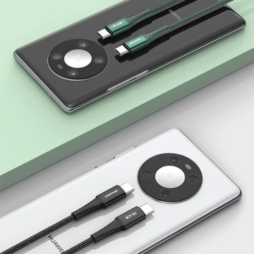 Kabel AWEI CL-111T USB-C / USB-C 60W czarny/black