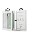 Hurtownia GSM - Etui Guess GUHCN58LSLMGKA Apple iPhone 11 Pro khaki hard case Silicone Vintage Gold Logo - GUE168KHA - {ean13} - Hurt