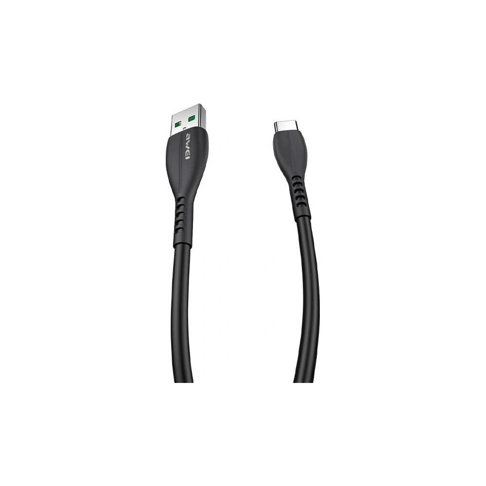Hurtownia GSM - Kabel AWEI CL-115T USB-A / USB-C 2.4A černý/black - AWEI179 - {ean13} - Hurt