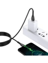 Hurtownia GSM - Kabel AWEI CL-115T USB-A / USB-C 2.4A černý/black - AWEI179 - {ean13} - Hurt