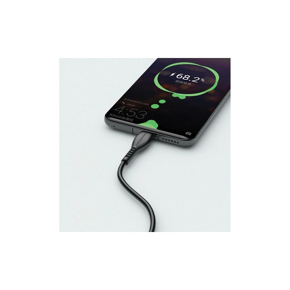 Hurtownia GSM - Kabel AWEI CL-115T USB-A / USB-C 2.4A černý/black - AWEI179 - {ean13} - Hurt