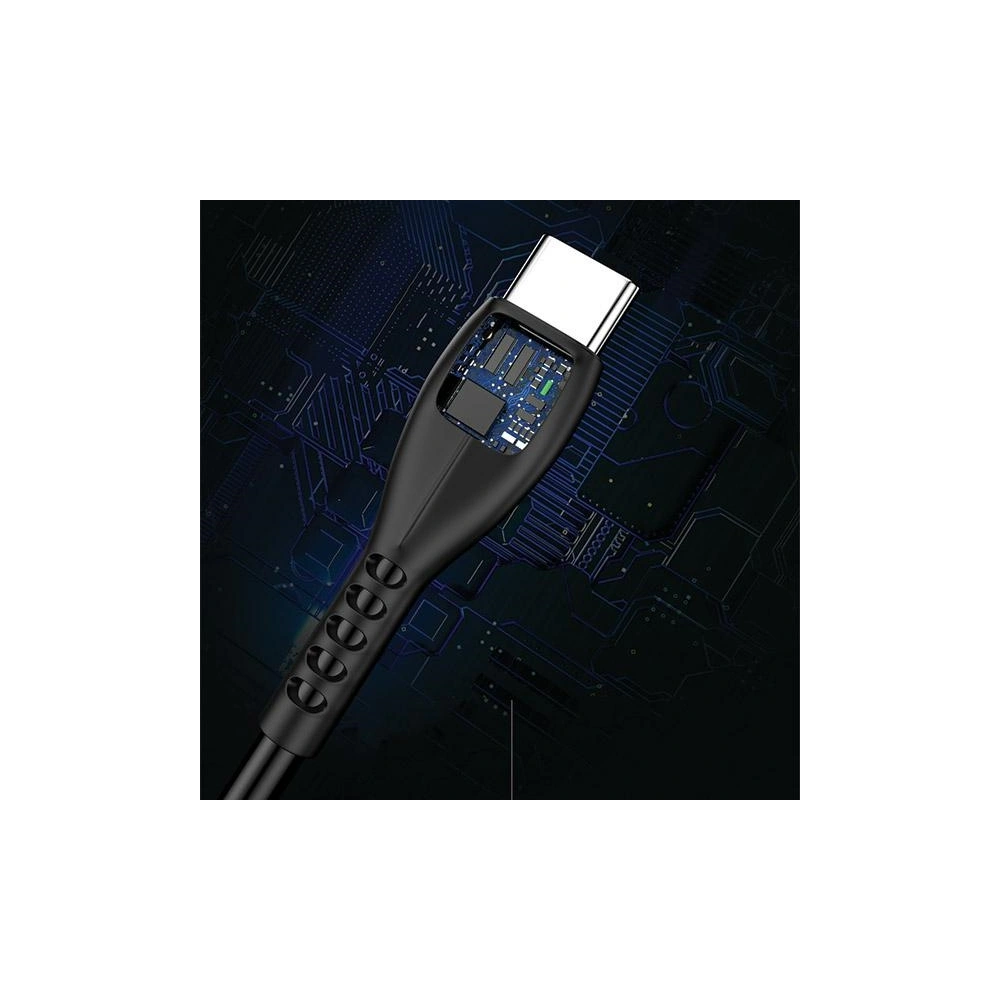 Hurtownia GSM - Kabel AWEI CL-115T USB-A / USB-C 2.4A černý/black - AWEI179 - {ean13} - Hurt