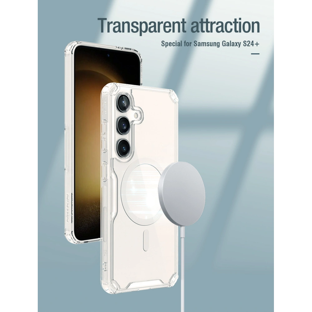 Hurtownia GSM - Case Nillkin Nature Pro Samsung Galaxy S24+ Plus weiß - NLK1474 - {ean13} - Hurt