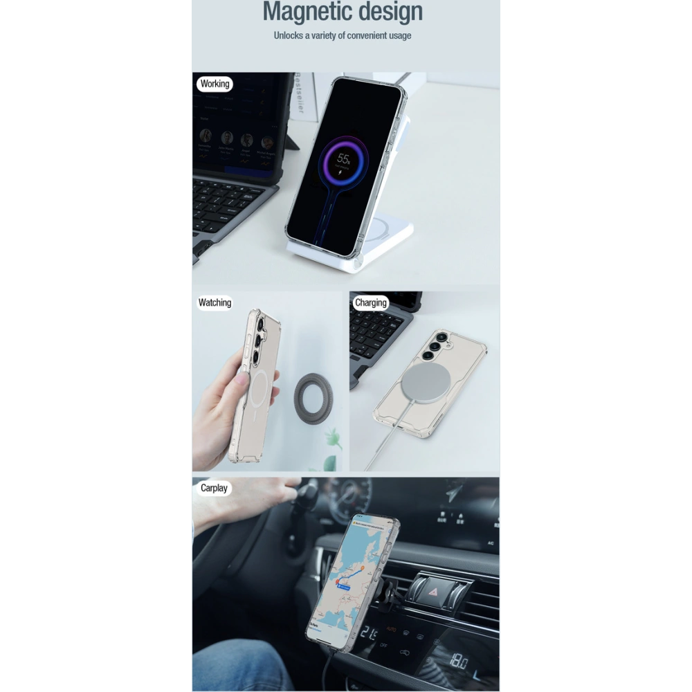 Wholesale Nillkin Nature Pro Samsung Galaxy S24+ Plus white - NLK1474 - {ean13} - Hurt